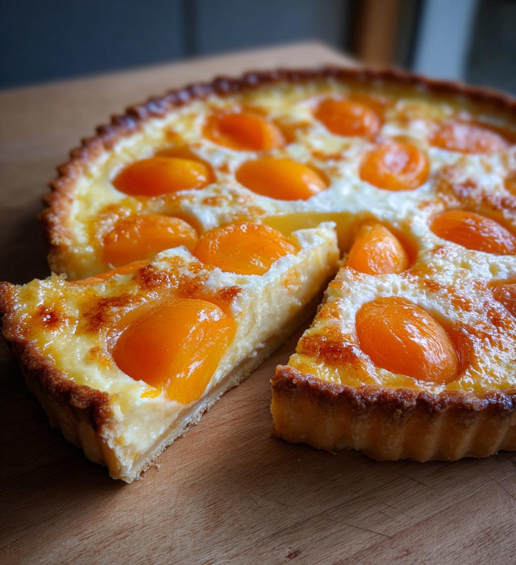 tarte abricot