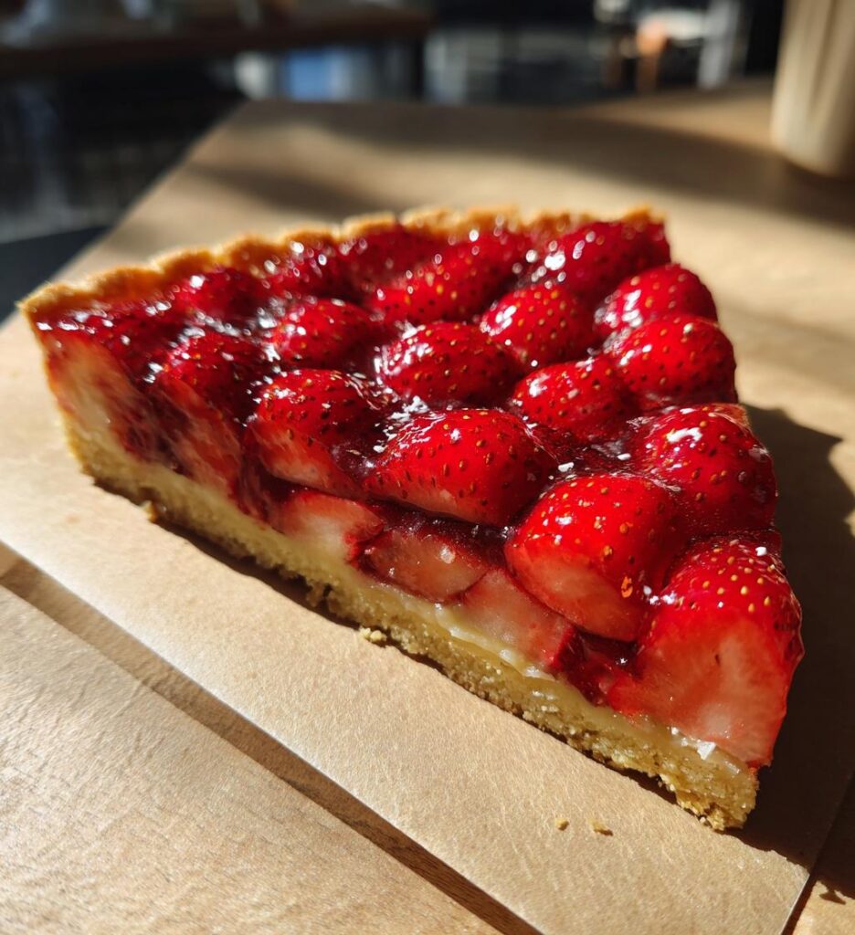 tarte aux fraises