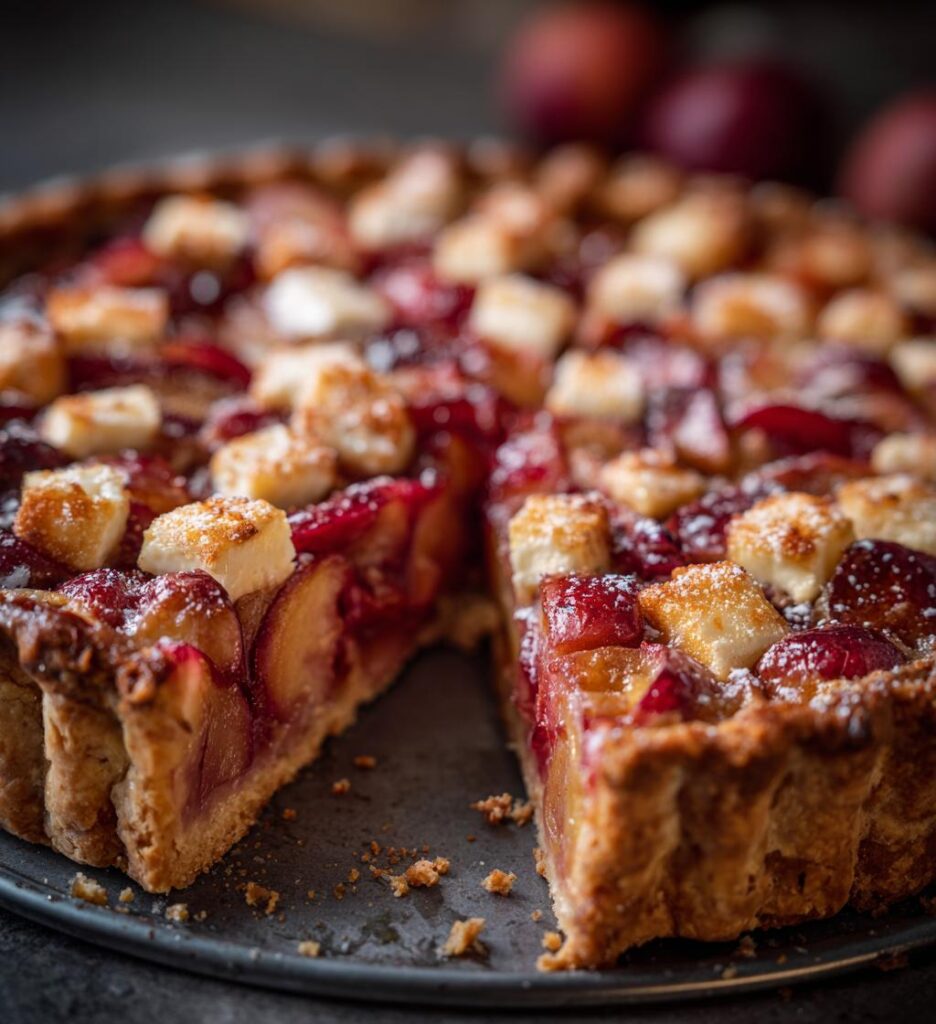 tarte aux prunes