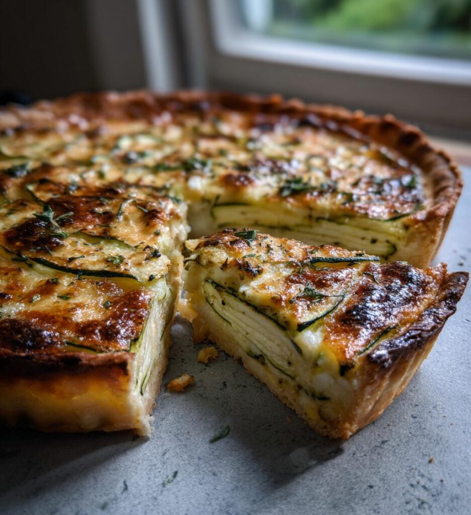 tarte courgette