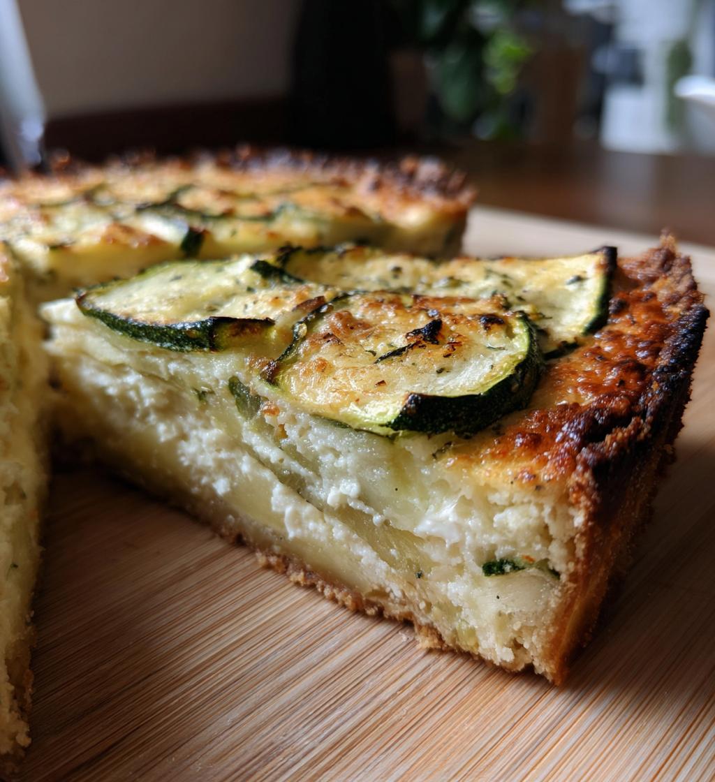 tarte courgette chevre
