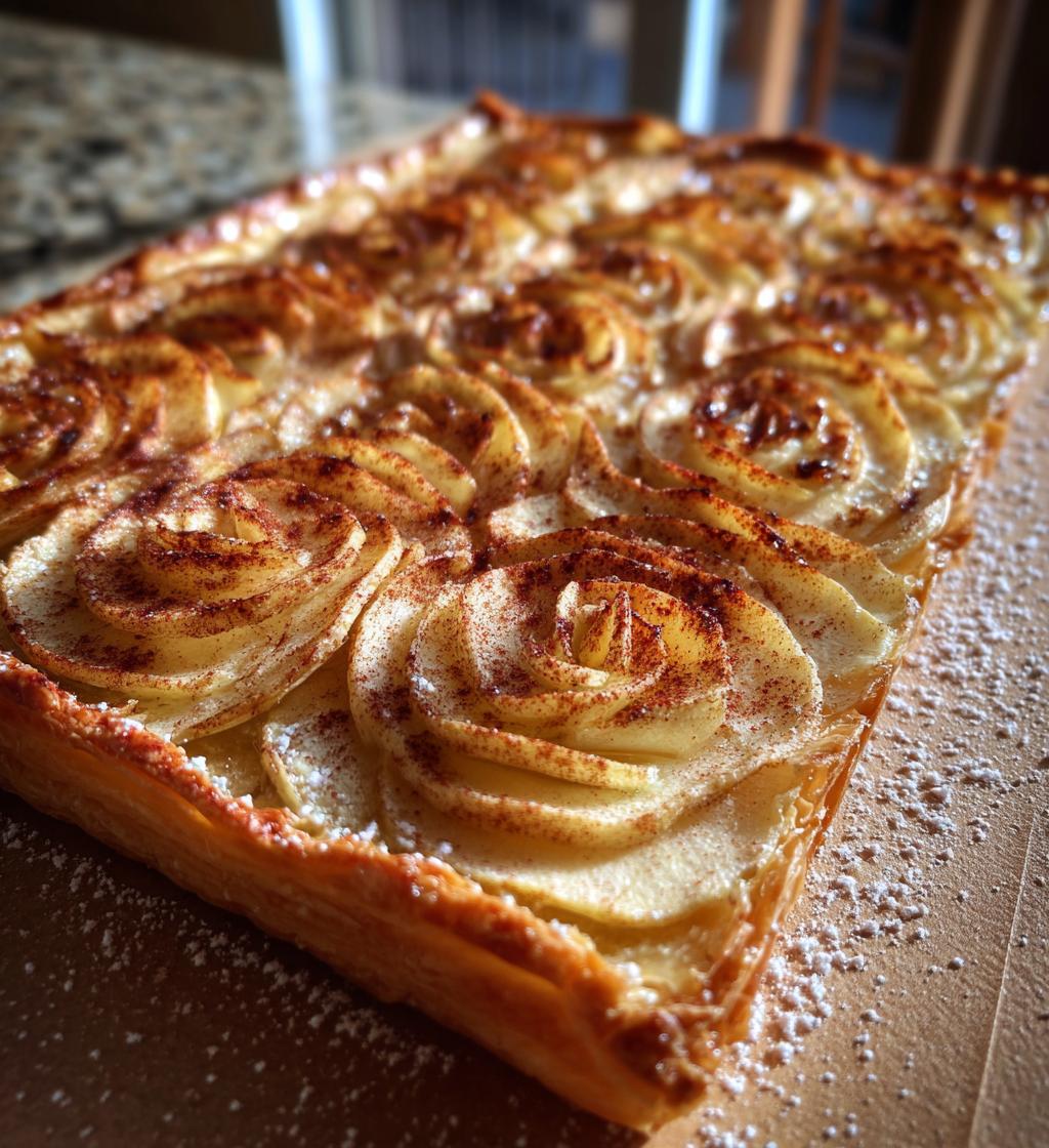 tarte fine aux pommes