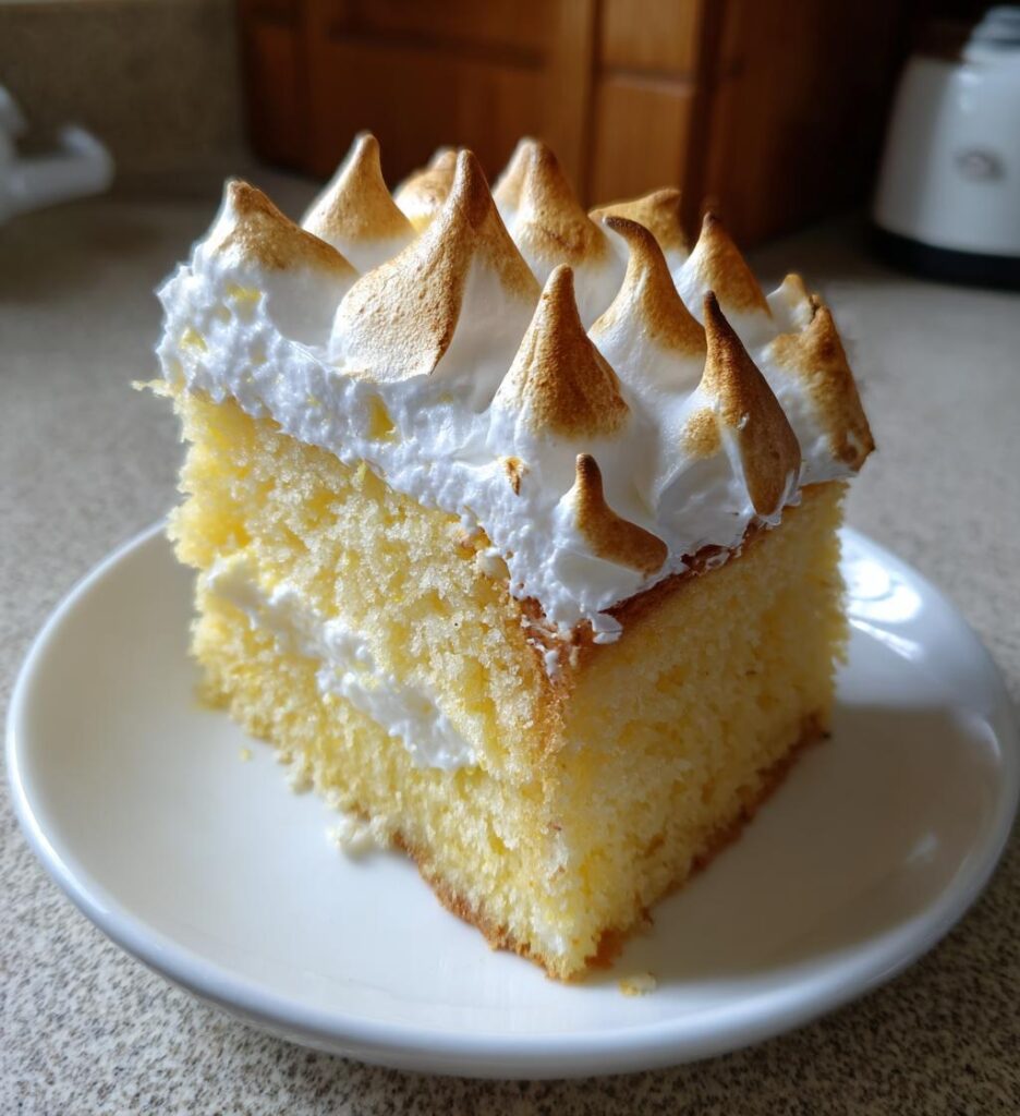 Bento cake au citron meringué