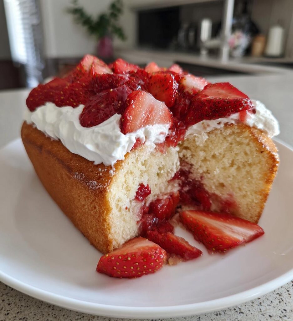 Bento cake fruits rouges et crème légère