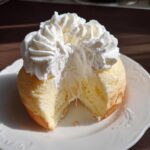 Bento cake à la vanille et crème chantilly