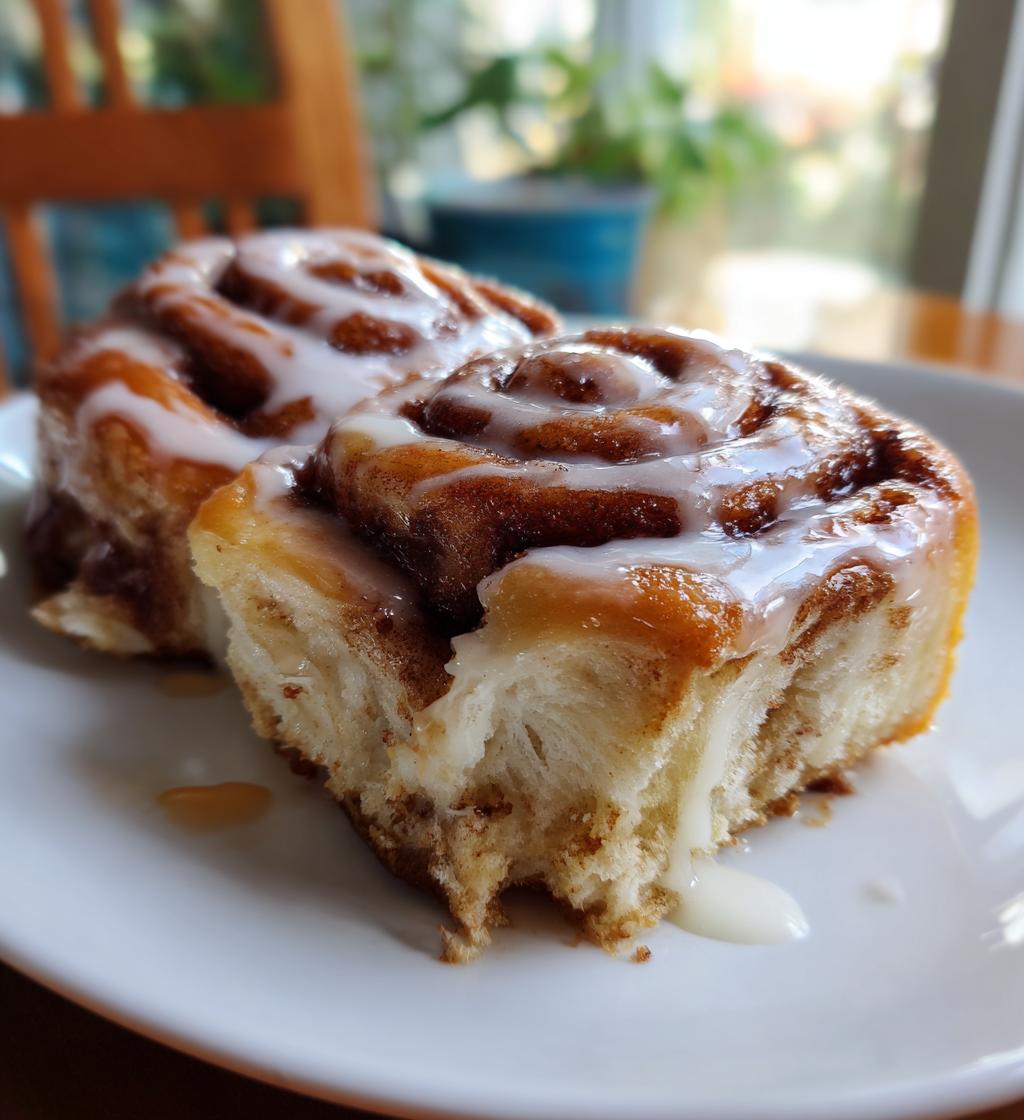 Cinnamon Rolls briochés à la cannelle comme aux États-Unis