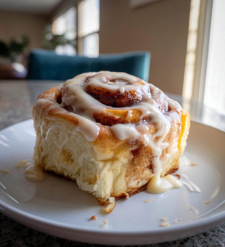 Cinnamon Rolls moelleux à la glace au fromage frais