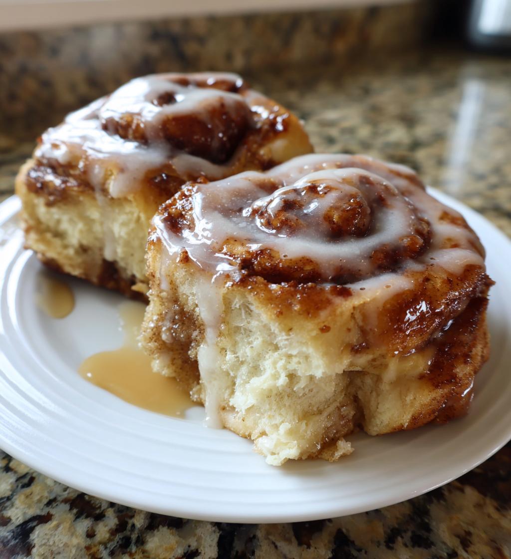 Cinnamon Rolls vegan au sirop d’érable