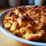 Crumble aux pommes classique et croustillant