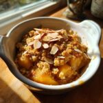 Crumble aux pommes et aux amandes