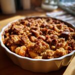 Crumble aux pommes et à la cannelle