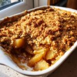 Crumble aux pommes et spéculoos