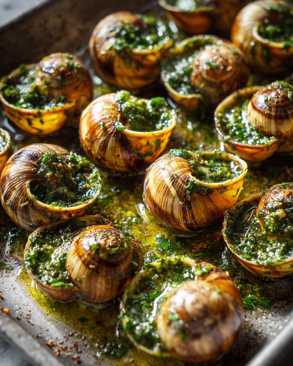 Escargots au Beurre Persillé