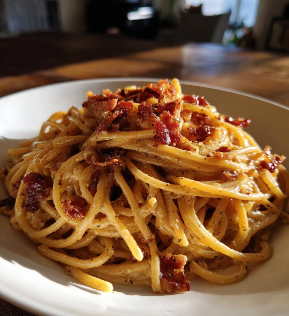 Pâtes à la carbonara