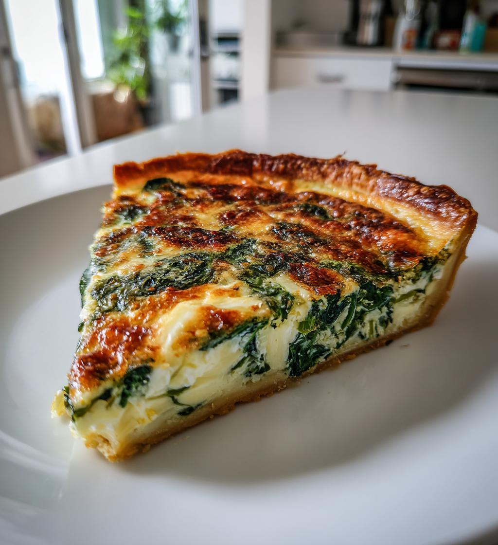 Quiche lorraine ou quiche aux épinards