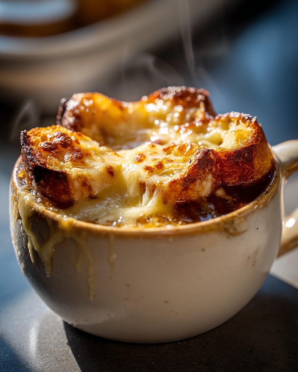 Soupe à l’Oignon Gratinée