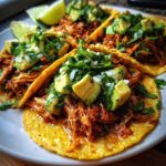 Tacos carnitas (porc effiloché)