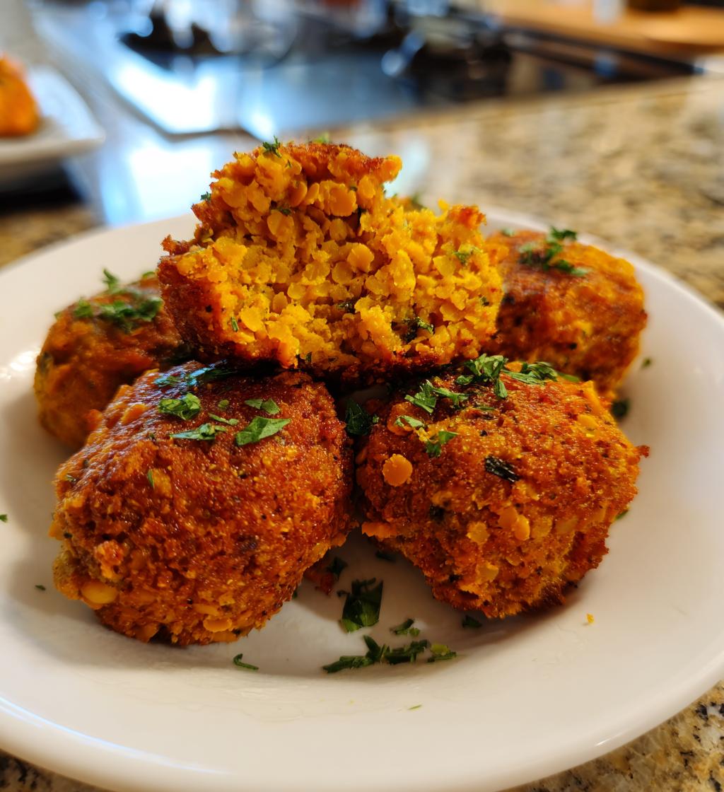 boulettes vegetariennes potimarron lentilles
