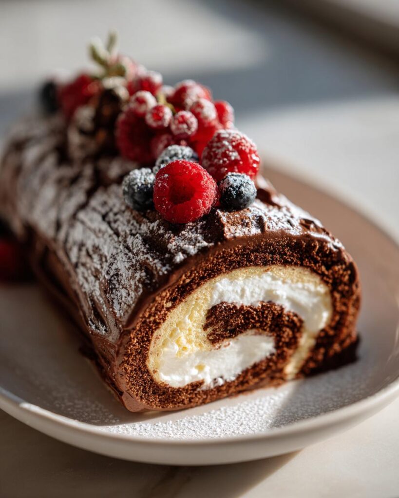 buche de noel roulee