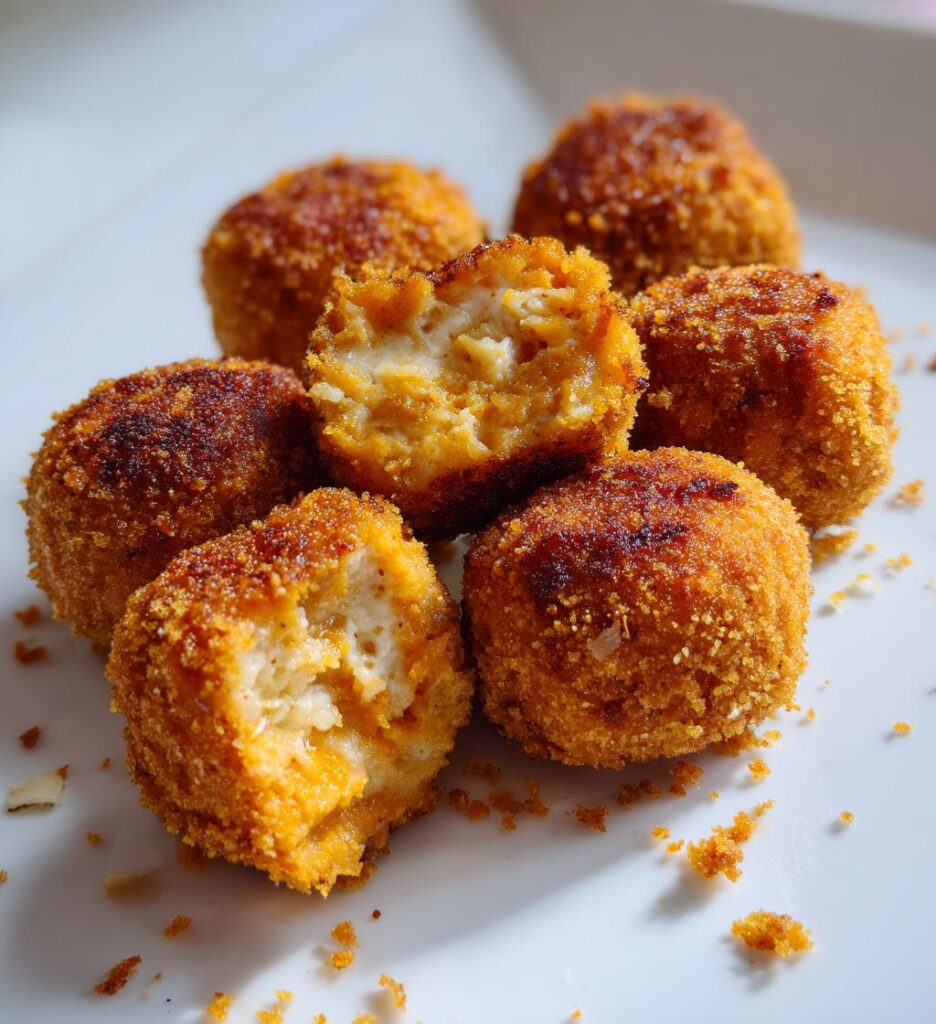 croquettes de potimarron et amandes