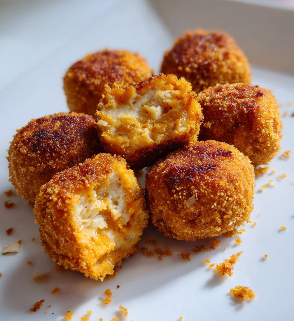croquettes de potimarron et amandes