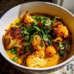 curry de chou fleur courge et lait de coco