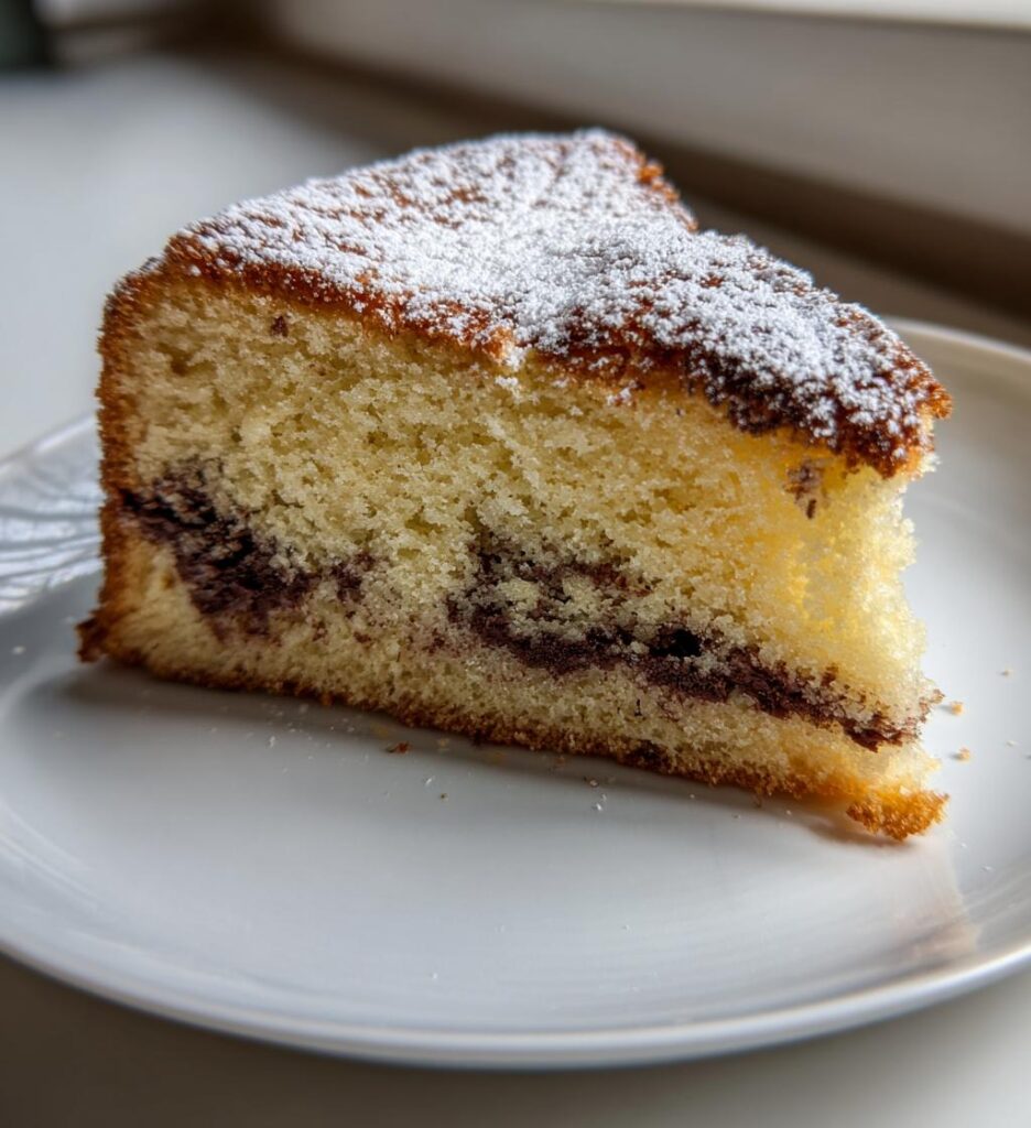 gateau a la ricotta noisette et chocolat