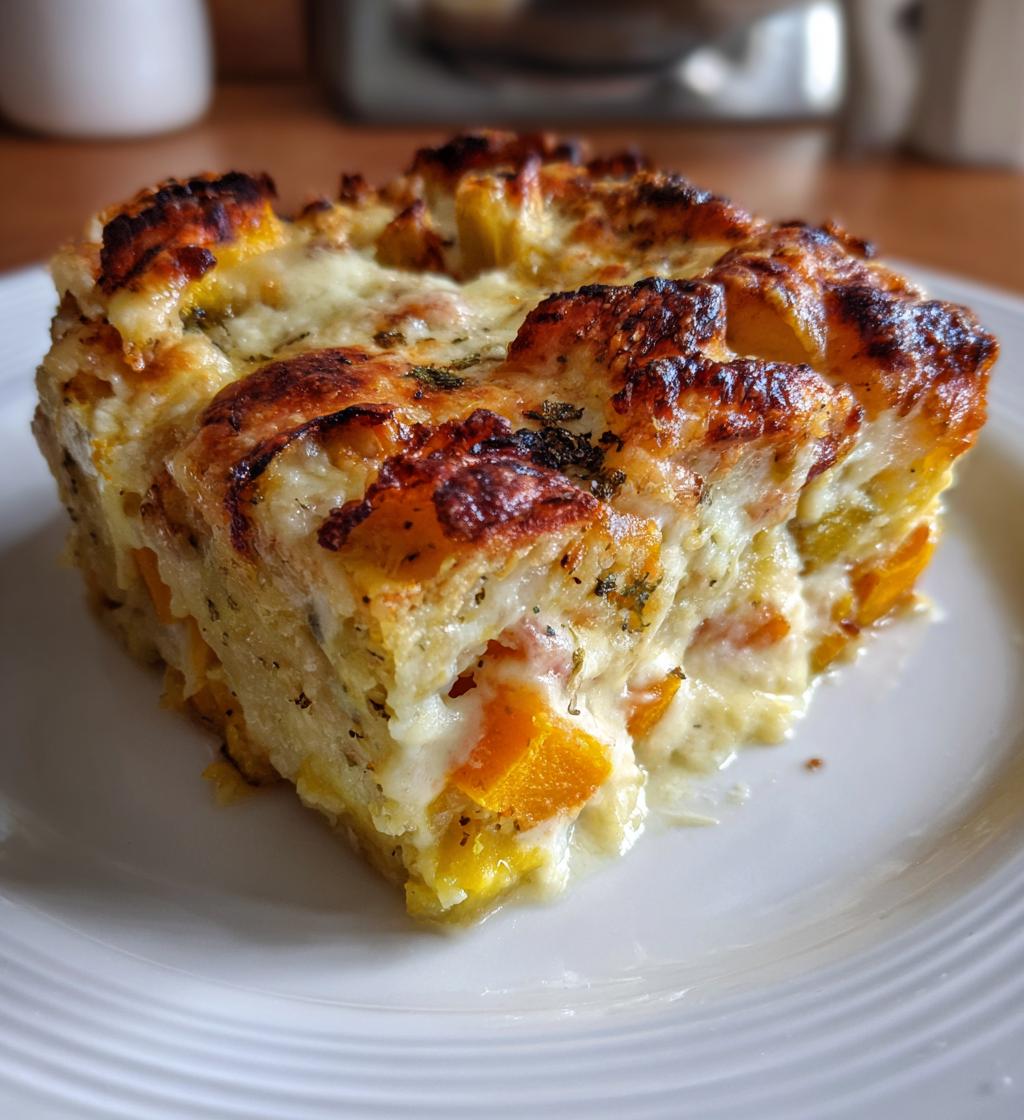 gratin de courge et patates douces parmesan