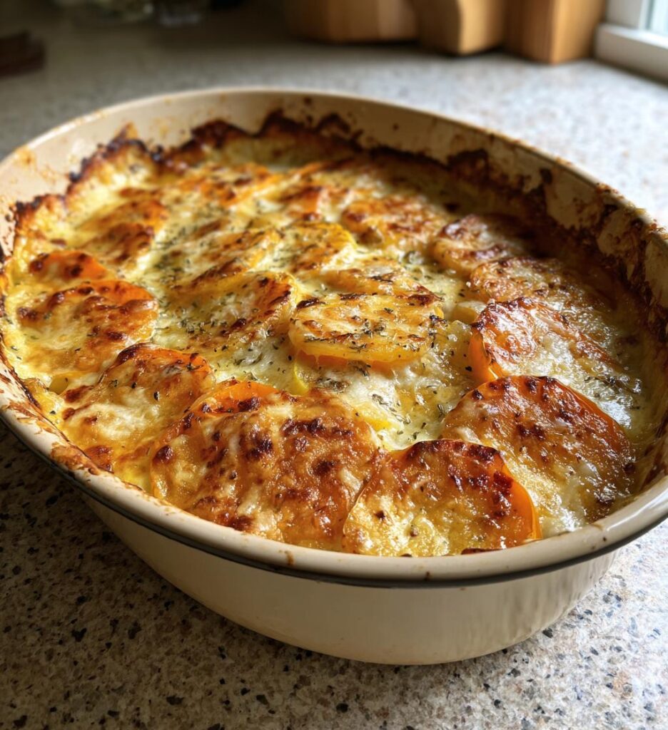 gratin onctueux de butternut pommes de terre 2