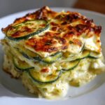lasagnes courgettes feta