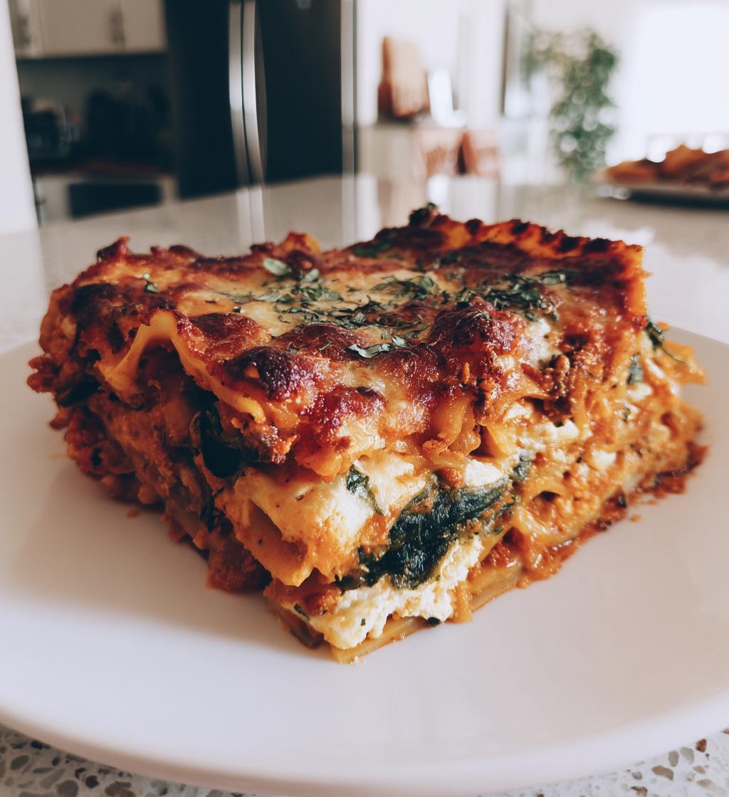 lasagnes vegetariennes potiron ricotta sauge
