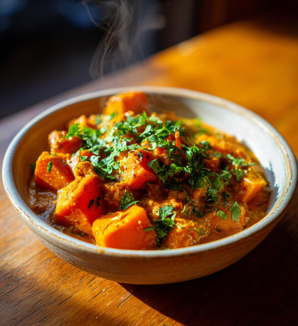 le curry onctueux de butternut et coco 2