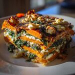 parmentier de patate douce epinards feta