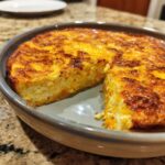 quiche sans pate au potimarron et fromage