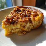 quiche sans pate courge et noix