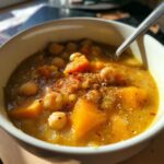 ragout automnal de pois chiches courge