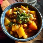 ragout de courge pommes terre pois chiches