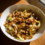 salade tiede dendives raisins noix fromage