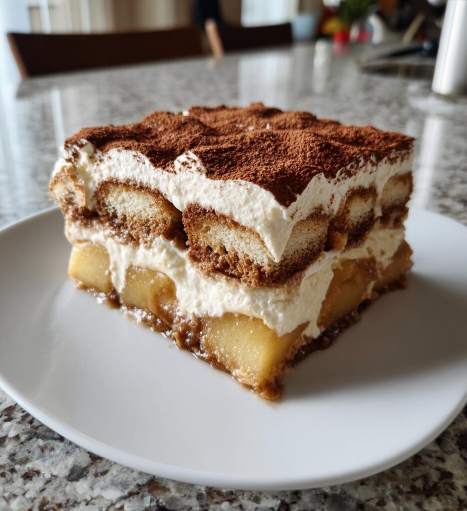 tiramisu dautomne pommes caramelisees