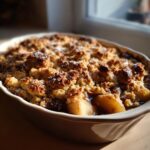 crumble poire chocolat