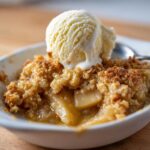 crumble pomme
