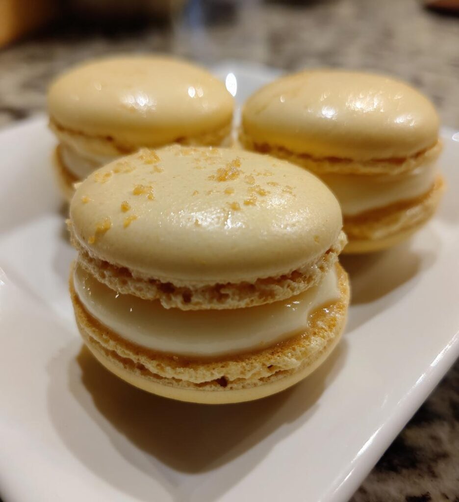 macaron foie gras noel