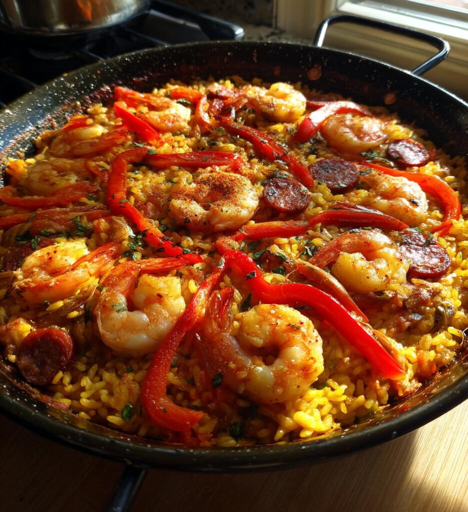 paella recette espagnol