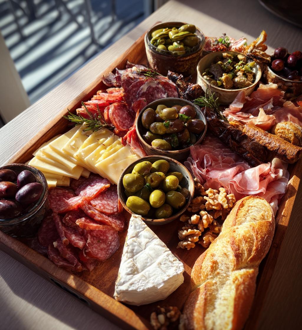 plateau aperitif noel