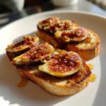 présentation assiette foie gras noel