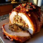 roti de dinde farci noel