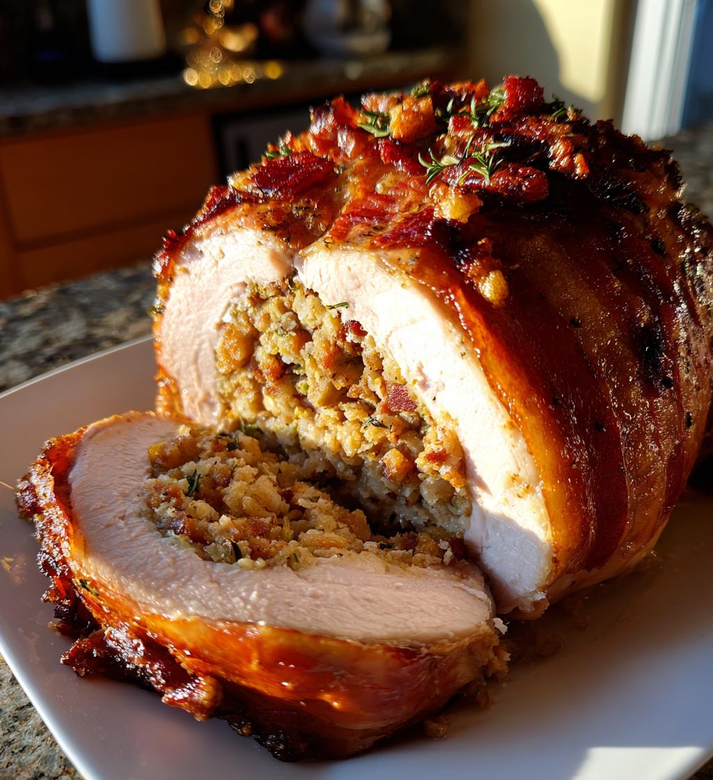 roti de dinde farci noel