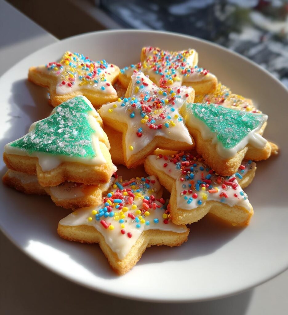 sablés de noel décorés