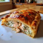 saumon feuilleté noel