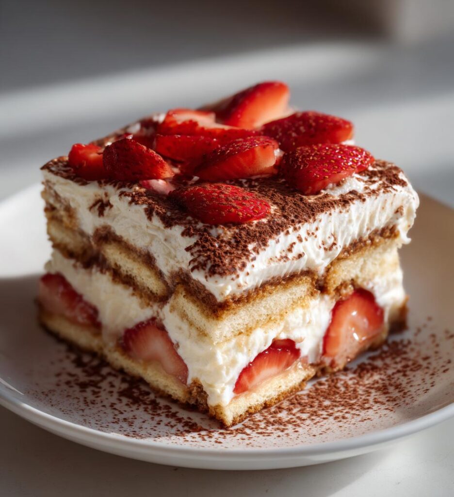 tiramisu fraise